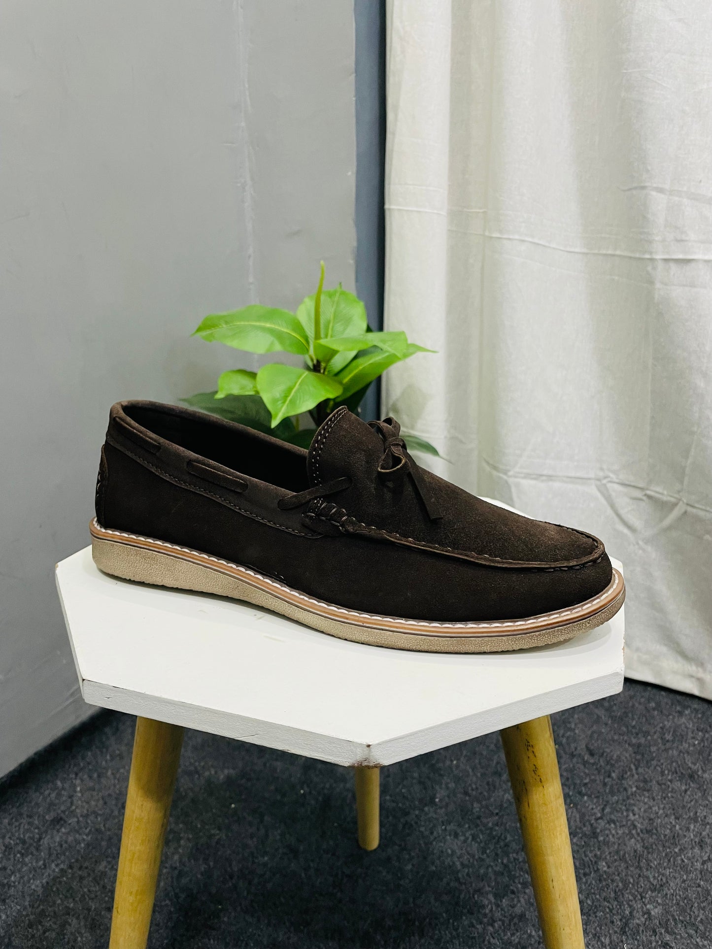 Buy Suede Deck Loafers For Men