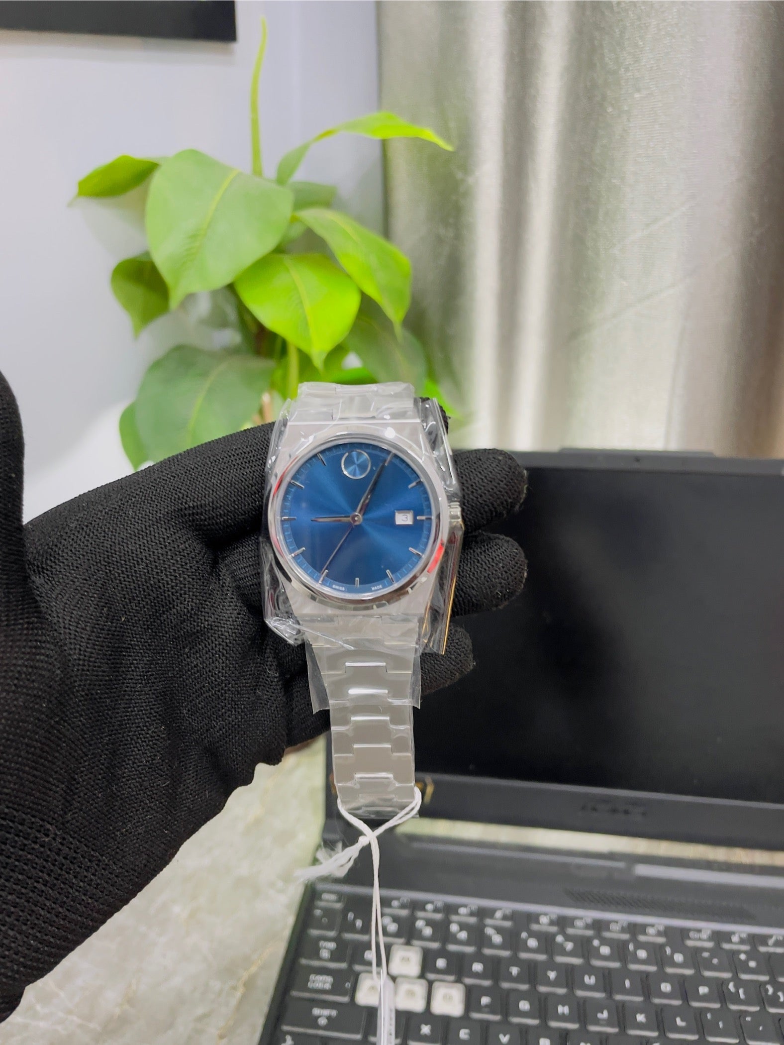 Stainless Steel Watch Swiss Quartz Movement