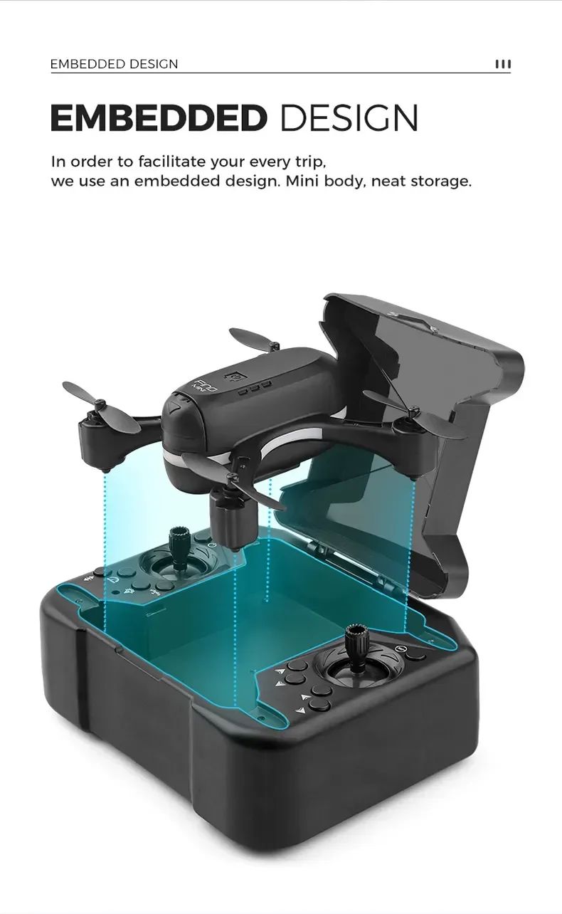 TYRC XK E88 Mini -Drone 4K Professinal with 1080P
Wide Angle HD Camera Foldable RC Helicopter WIFI FPV