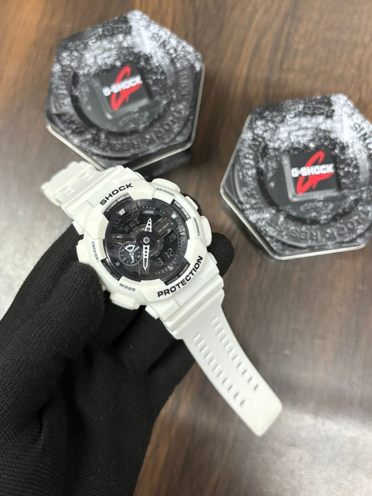 GA-110-1B Homage Watch – Rugged Analog-Digital Sports Style, Shock Resistant
