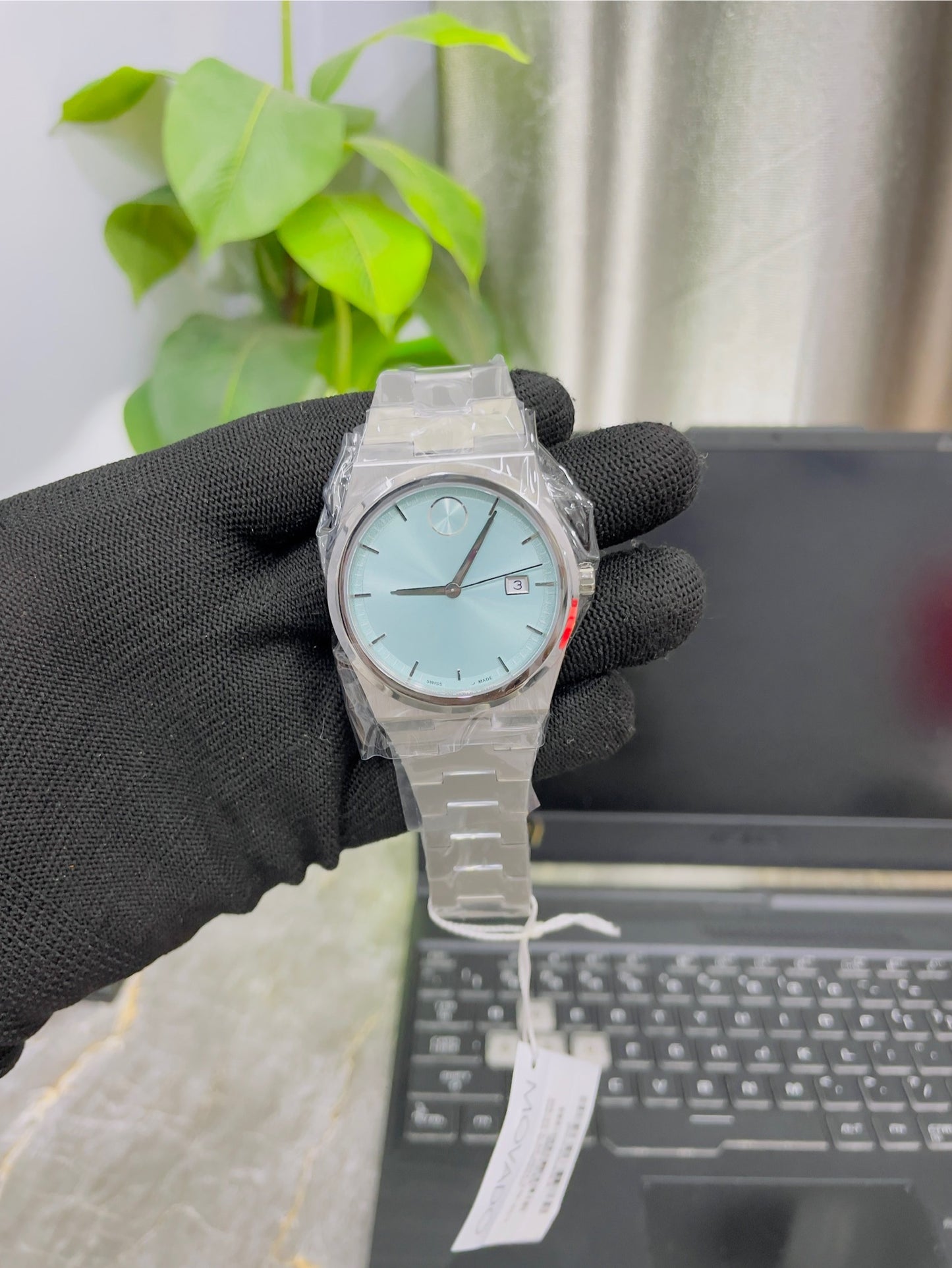 Stainless Steel Watch Swiss Quartz Movement
