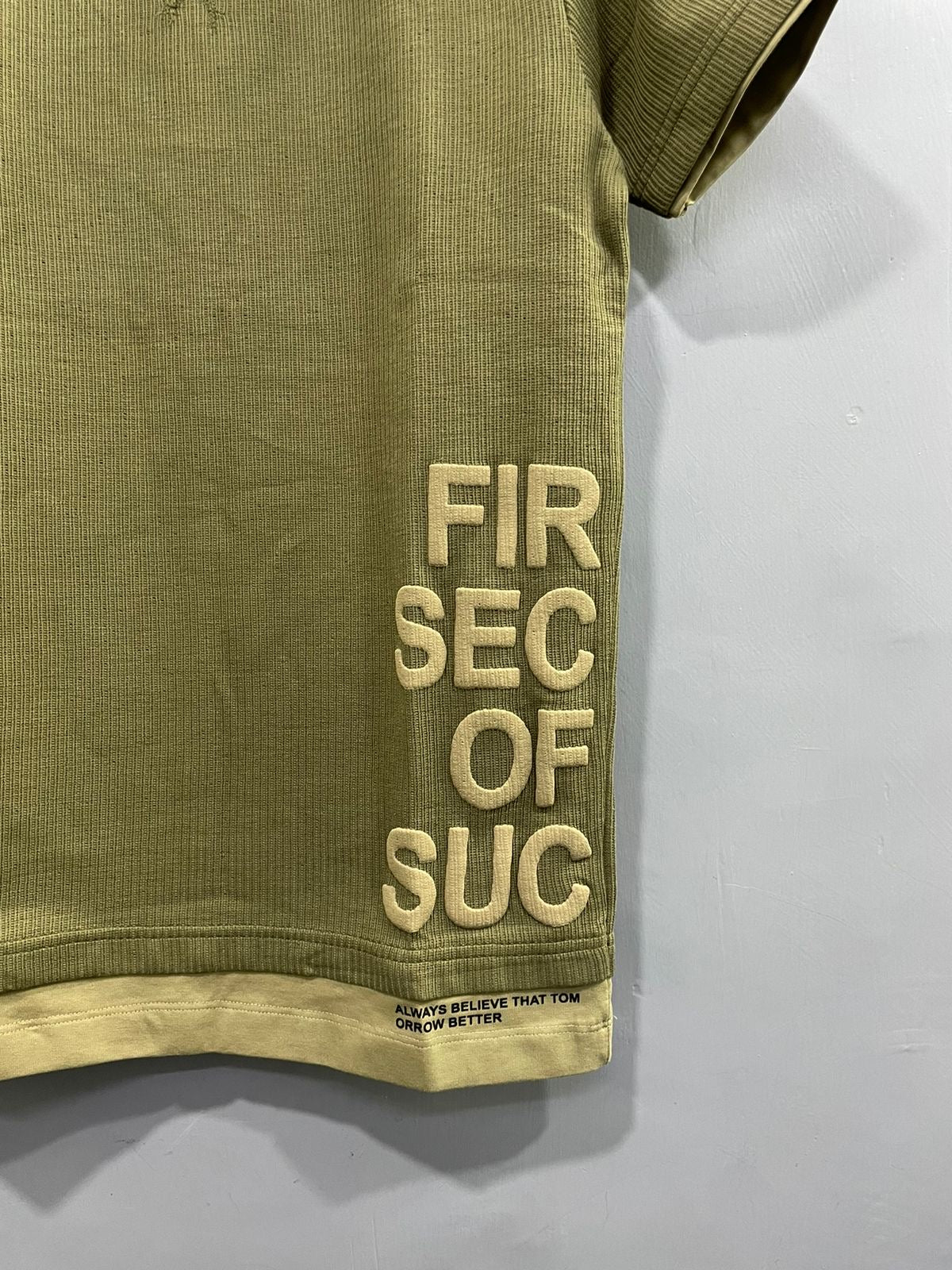 Men’s Premium Quality Light Green T-shirt