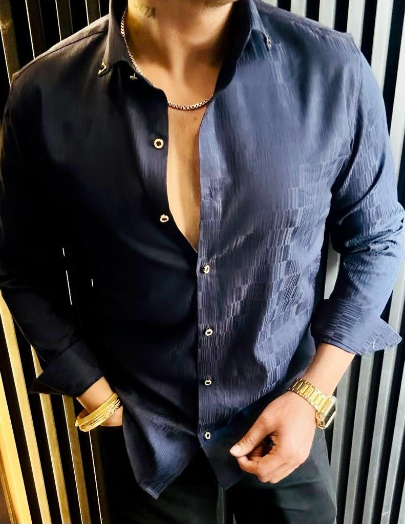Men’s Premium Quality Texture Satin Cotton Shirts