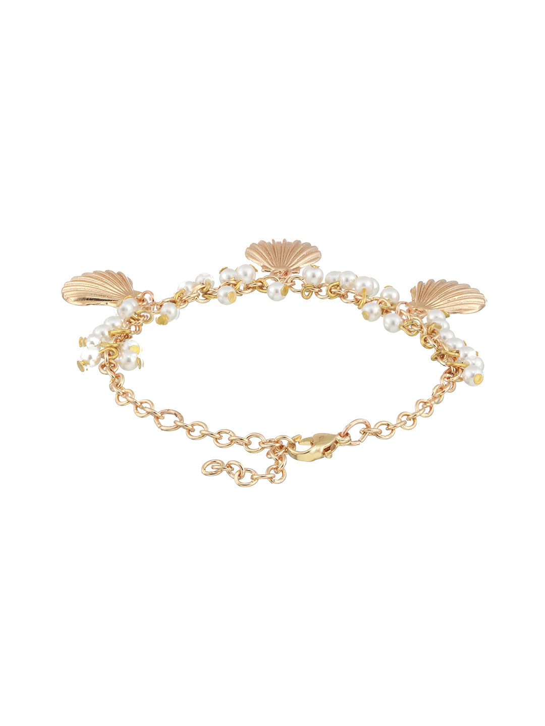 Women Gold-Plated Link Bracelet