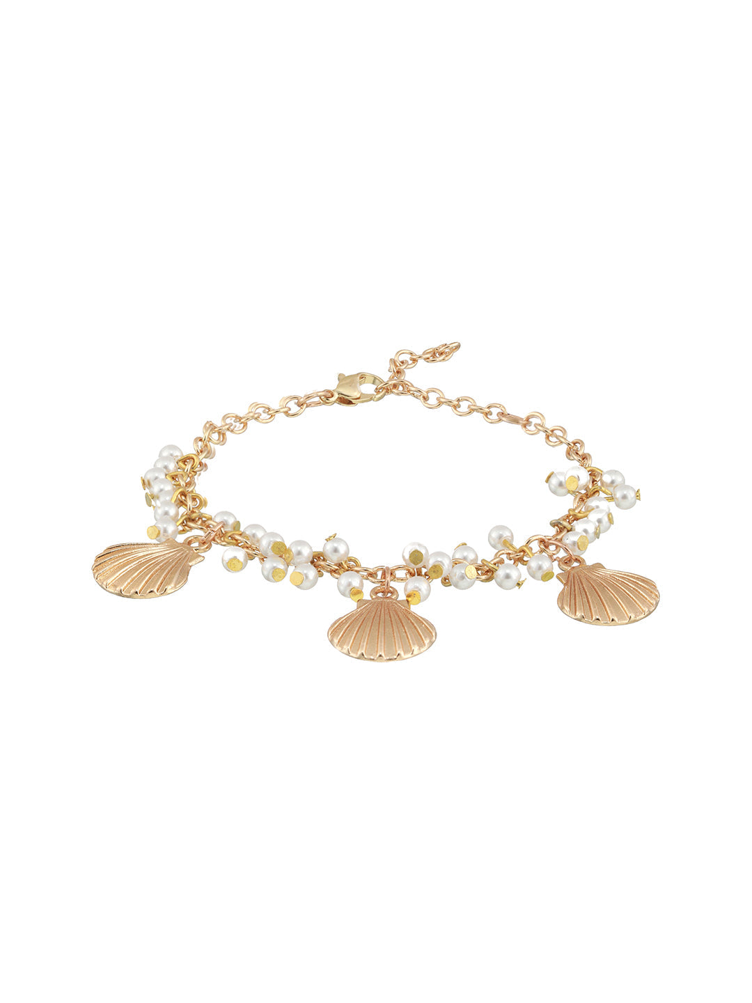 Women Gold-Plated Link Bracelet