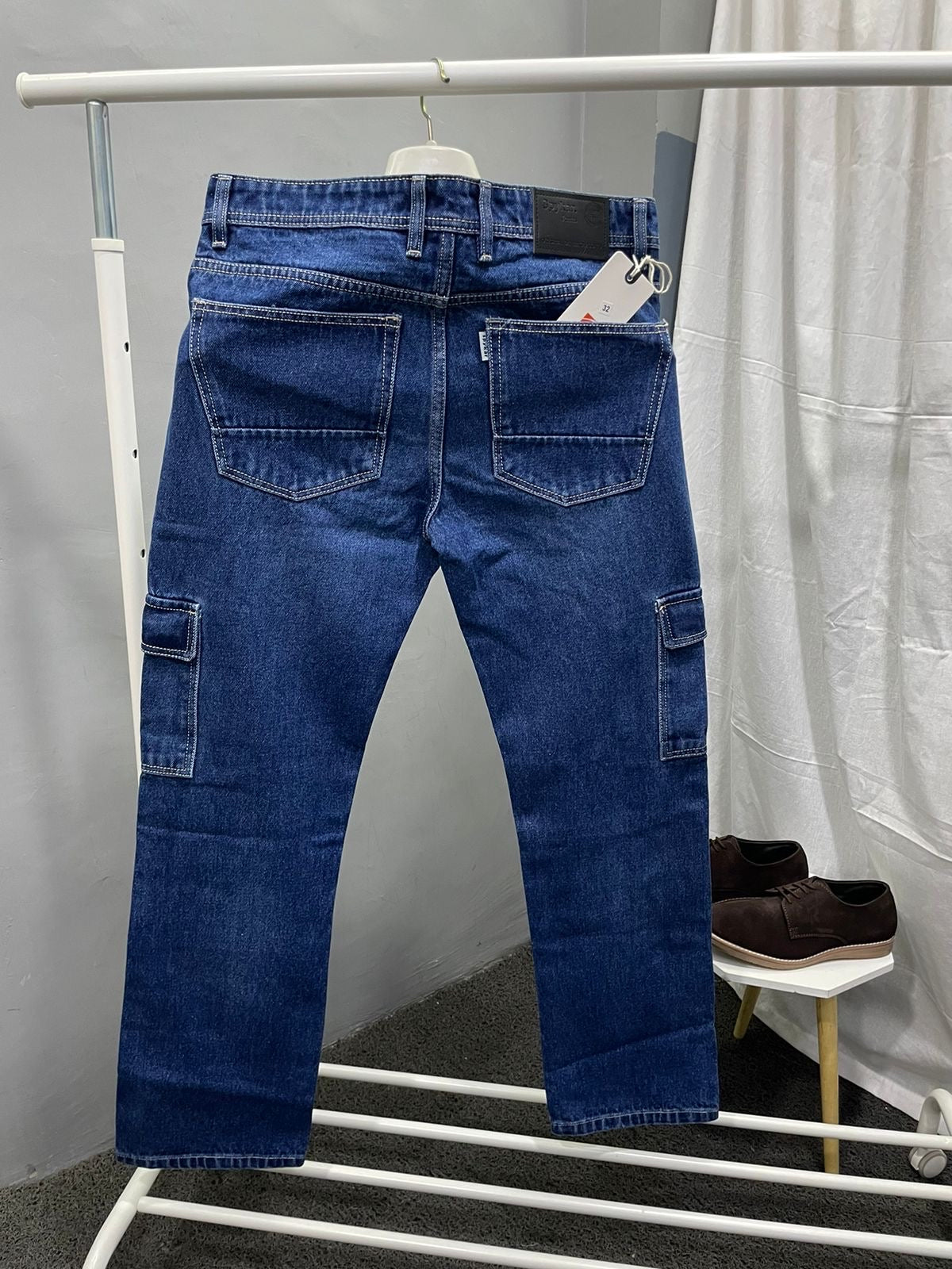 Boys Straight Leg Flap Pocket Jeans