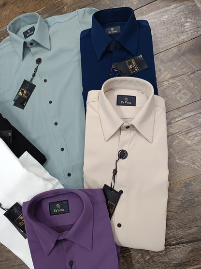 Japanese Fabric Slim Fit Shirt for Men – Premium Formal & Office Wear