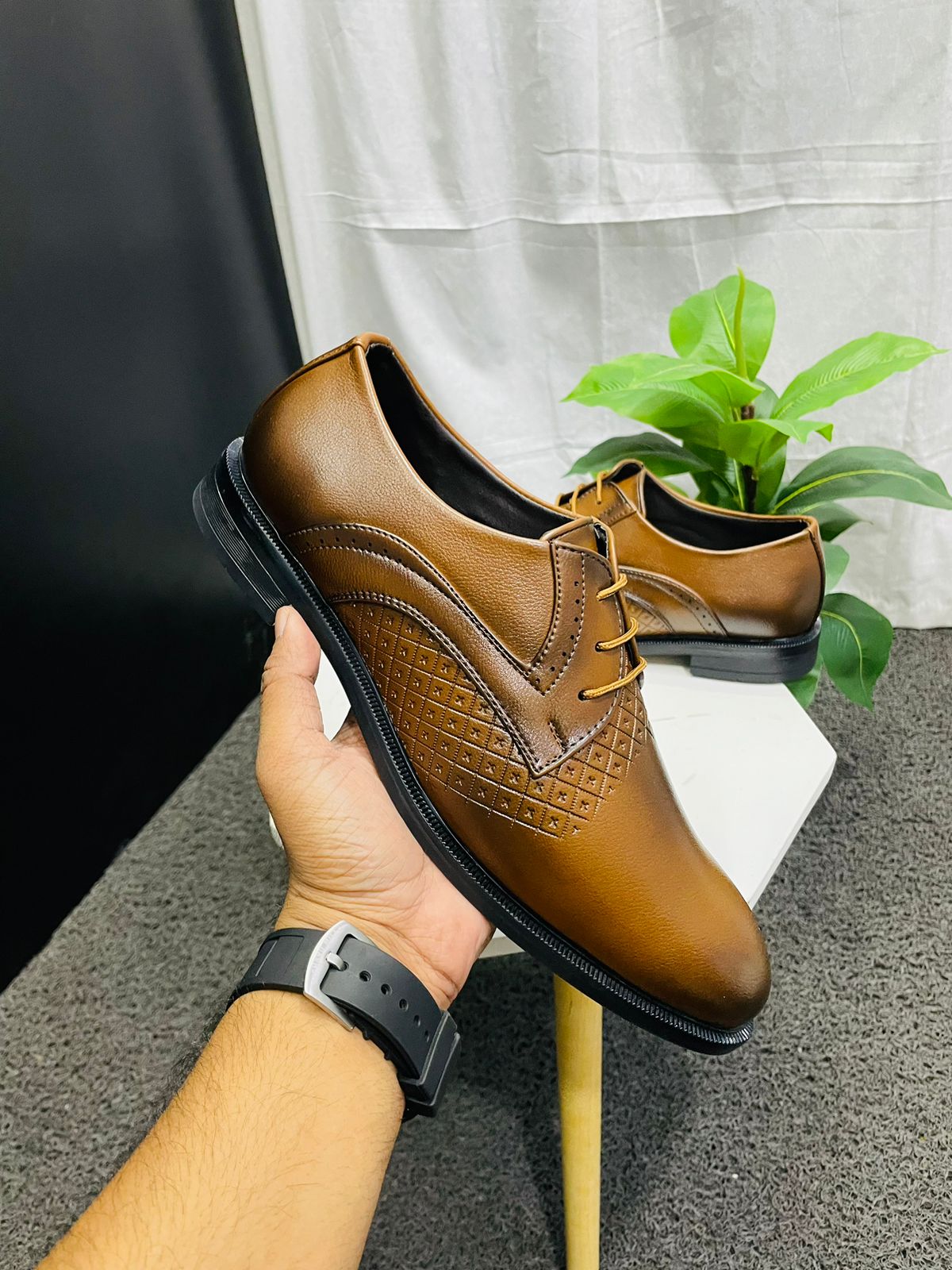 Men's Pu Leather Shoes Suitable For All Seasons