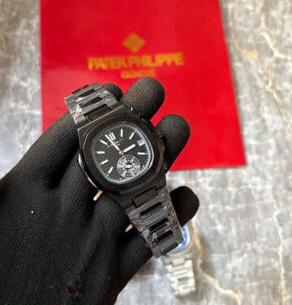 High-End Stainless Steel Finish Gents Watch - Automatic Movement Chronograph