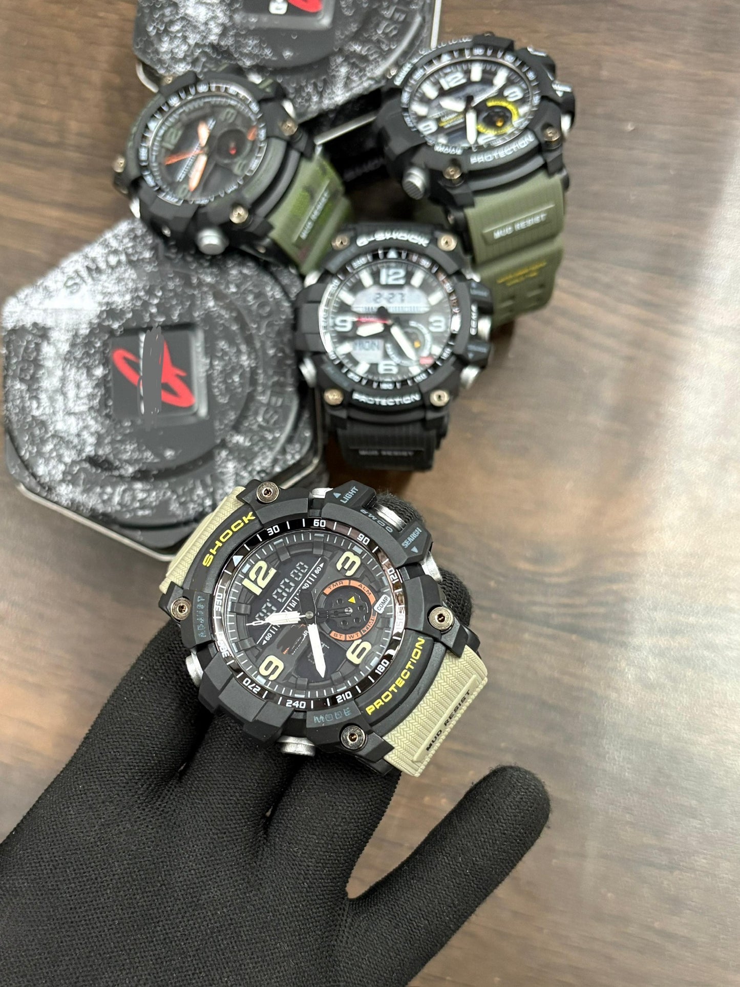 Rugged Tactical Mudmaster Homage Watch – Analog Digital Outdoor Sports Style