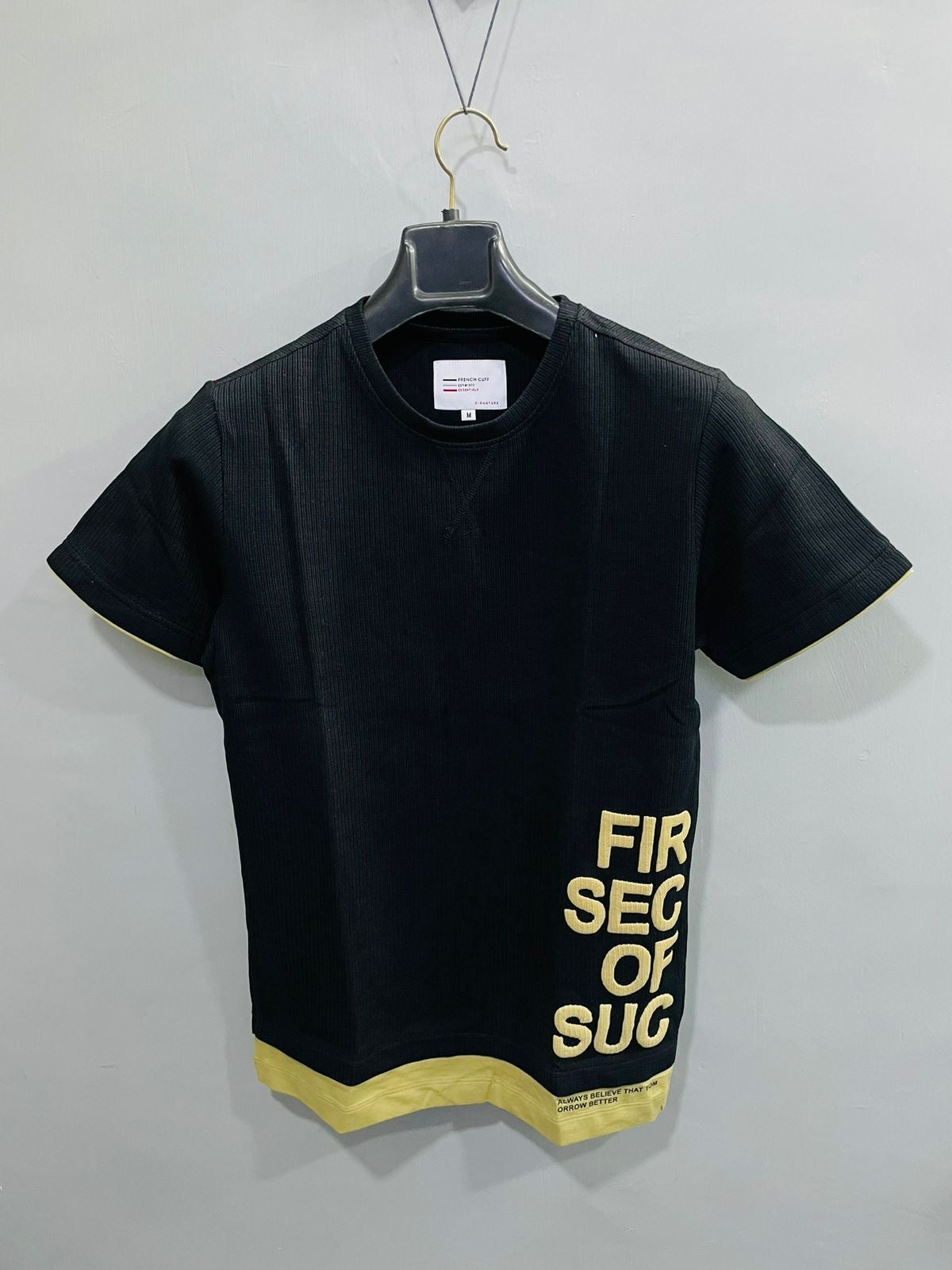 Men’s Premium Quality Black T-shirt