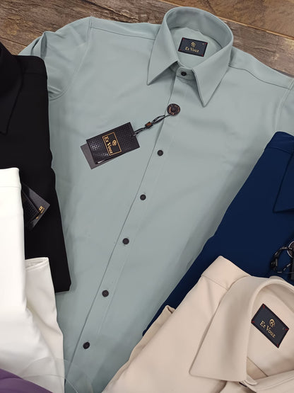 Japanese Fabric Slim Fit Shirt for Men – Premium Formal & Office Wear