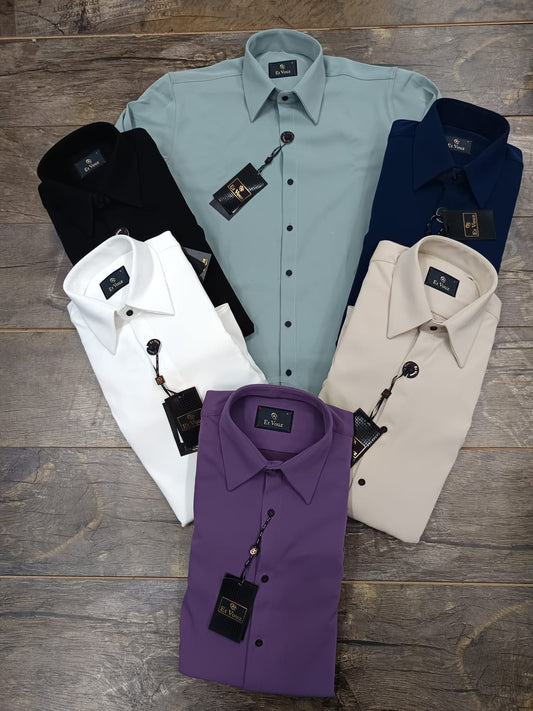 Japanese Fabric Slim Fit Shirt for Men – Premium Formal & Office Wear