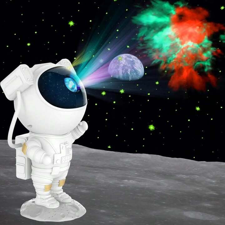 Star Projector Night Light, Children's Room Decor Aesthetics, Astronaut Nebula Galaxy Projector Nightli ght, Remote Control Timing And 360° Rotating Head, Bedroom, Game Room Decor Lights