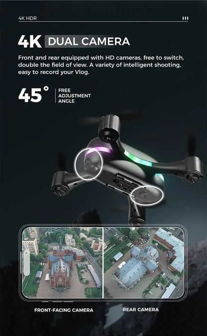 TYRC XK E88 Mini -Drone 4K Professinal with 1080P
Wide Angle HD Camera Foldable RC Helicopter WIFI FPV