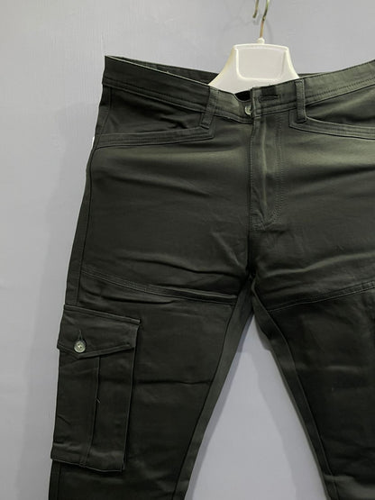 Men’s Olive Green 6 Pocket Cargo