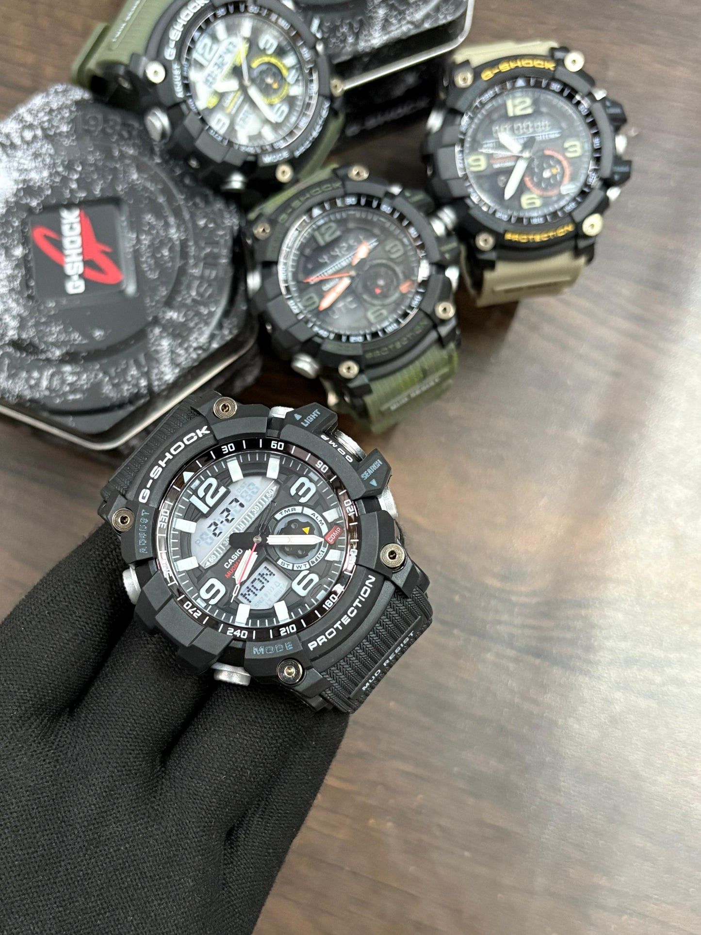 Rugged Tactical Mudmaster Homage Watch – Analog Digital Outdoor Sports Style