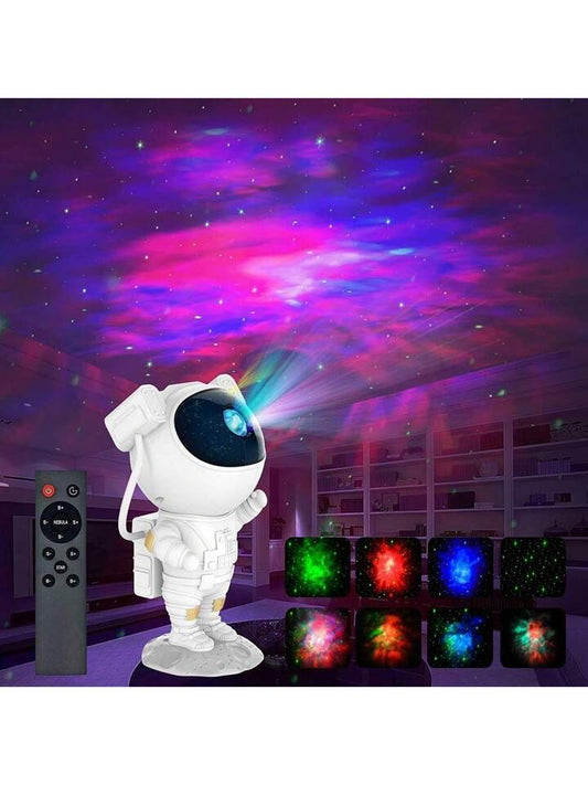 Star Projector Night Light, Children's Room Decor Aesthetics, Astronaut Nebula Galaxy Projector Nightli ght, Remote Control Timing And 360° Rotating Head, Bedroom, Game Room Decor Lights