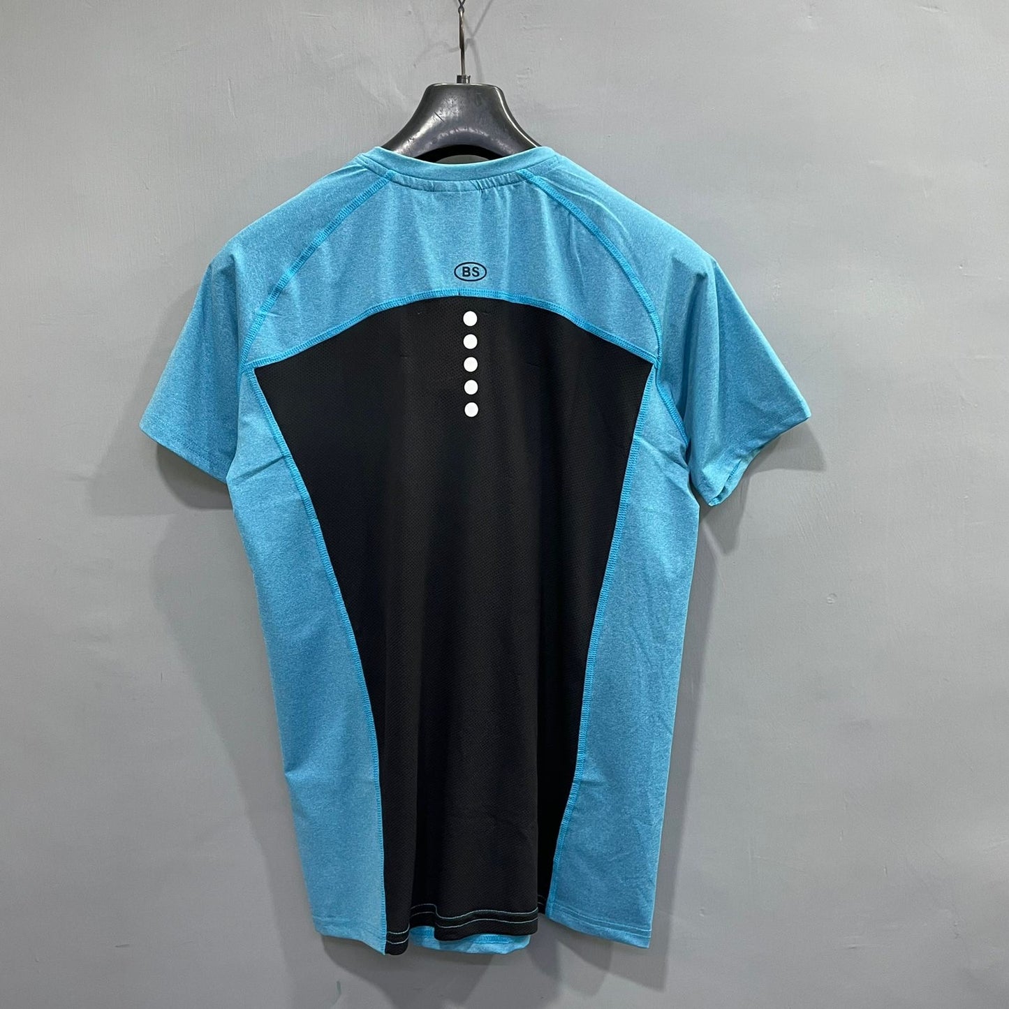 Sky Blue Compression Tshirts For Gym