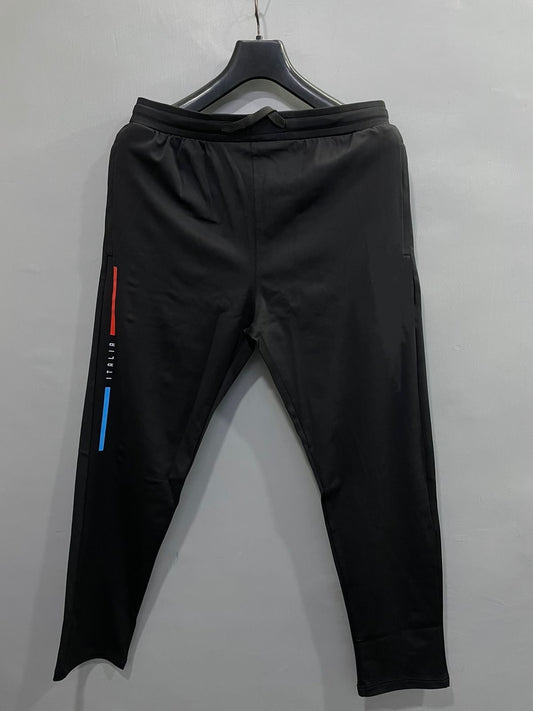 Simple Black Track Pant For GymWorkout And Running