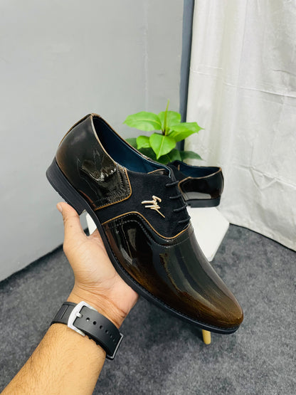 Patent Leather Shoes for Men Casuales Oxford Dress Shoes for Men