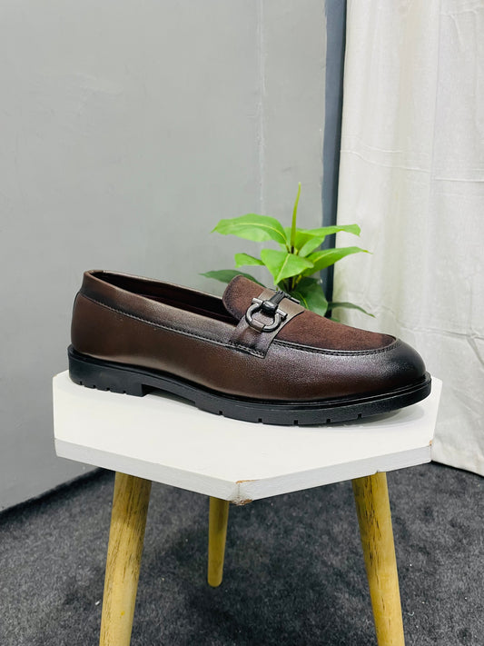 Men’s Brown Semi Formal Causal Loafers