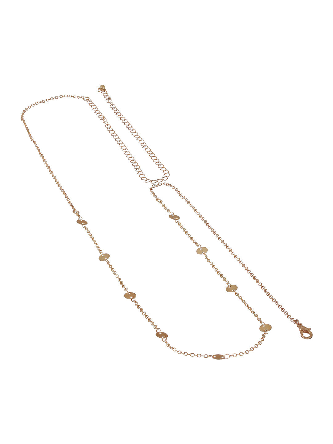 Gold-Plated Beaded Waist Chain